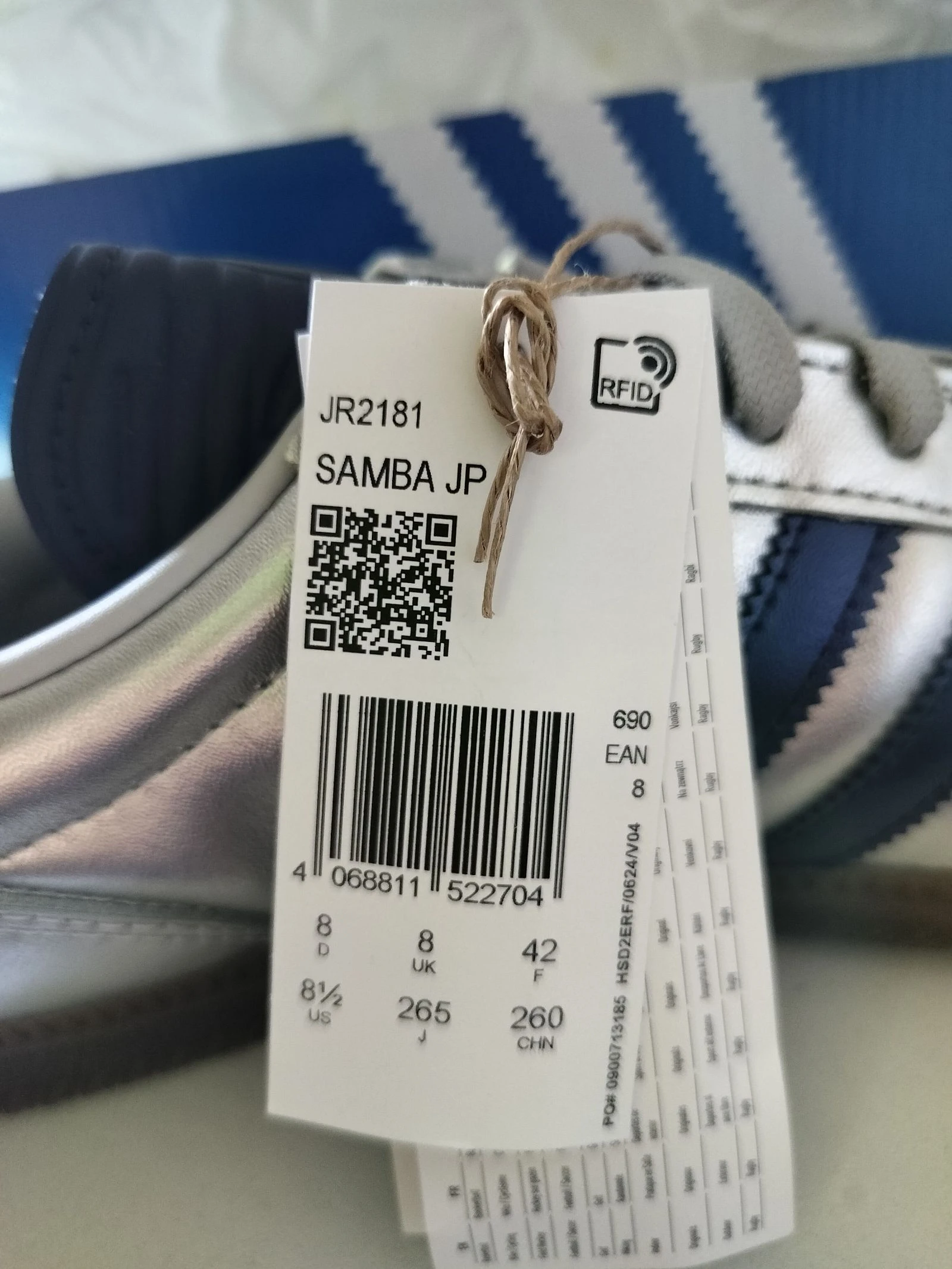 Adidas Samba New 42 Sneakers Original Unisexe Femmes Hommes Tendance Tenue Vintage Premium Rétro Y2K – photo 5